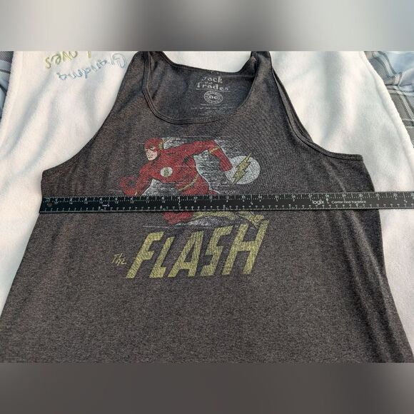 Jack of All Trades DC Comics Originals The Flash Muscle Shirt Pre-Owned - Picture 4 of 8